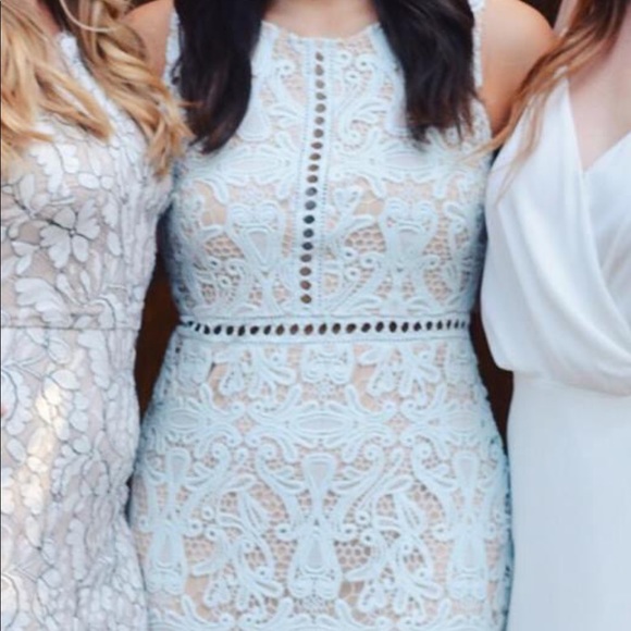 Lulu’s Dream Life Light Blue Body-con Dress - Picture 4 of 5